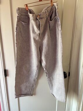 Universal Thread Gray Wide Leg High-Rise Jeans